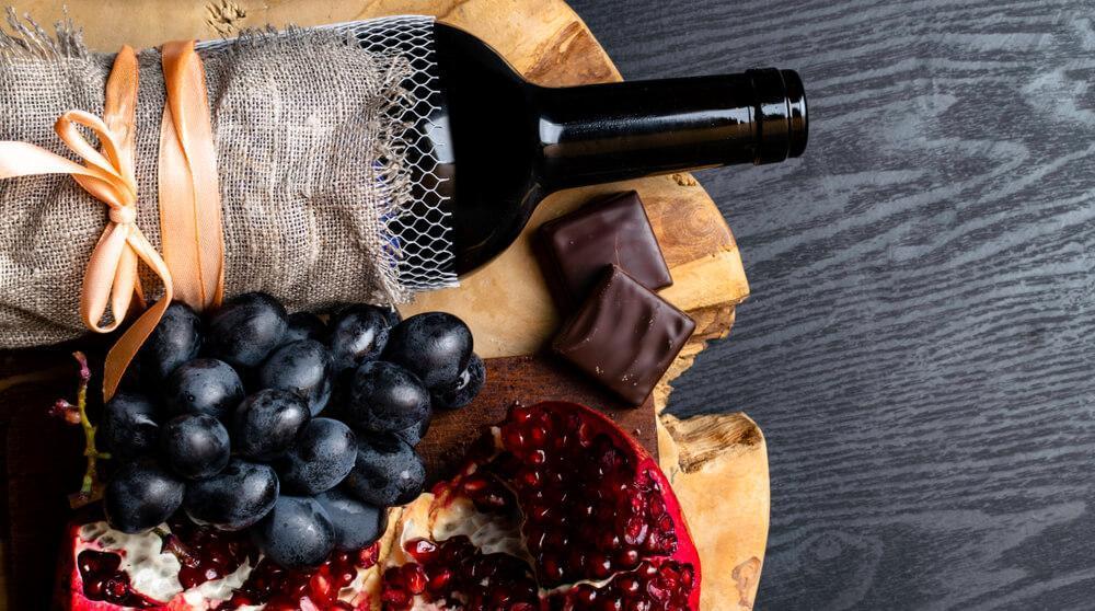 Wine, grapes and other resveratrol-rich foods
