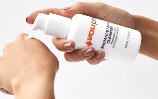 Using the Voupre cleanser