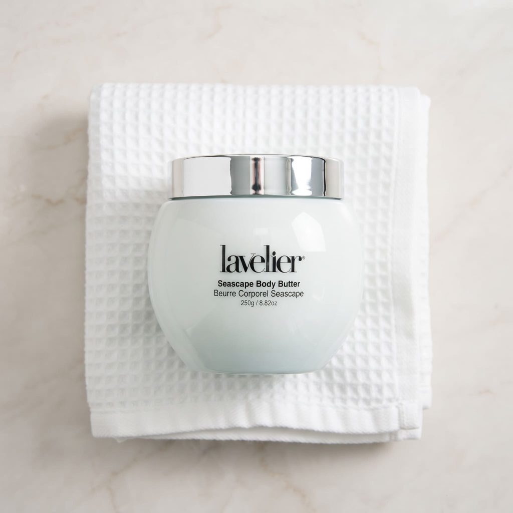 Jar of body butter from Lavelier